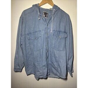 Medium Vintage Hey Man Style And Substance Mens Shirt Button Retro Abstract